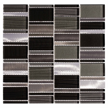 Andova Tiles Vivika Glass and Stone Mosaic Wall Tile Andova Tiles